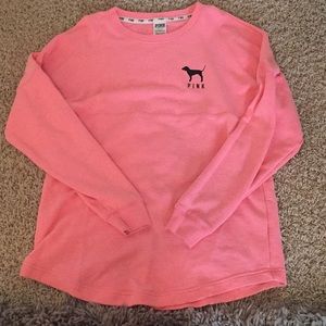 Pink pullover